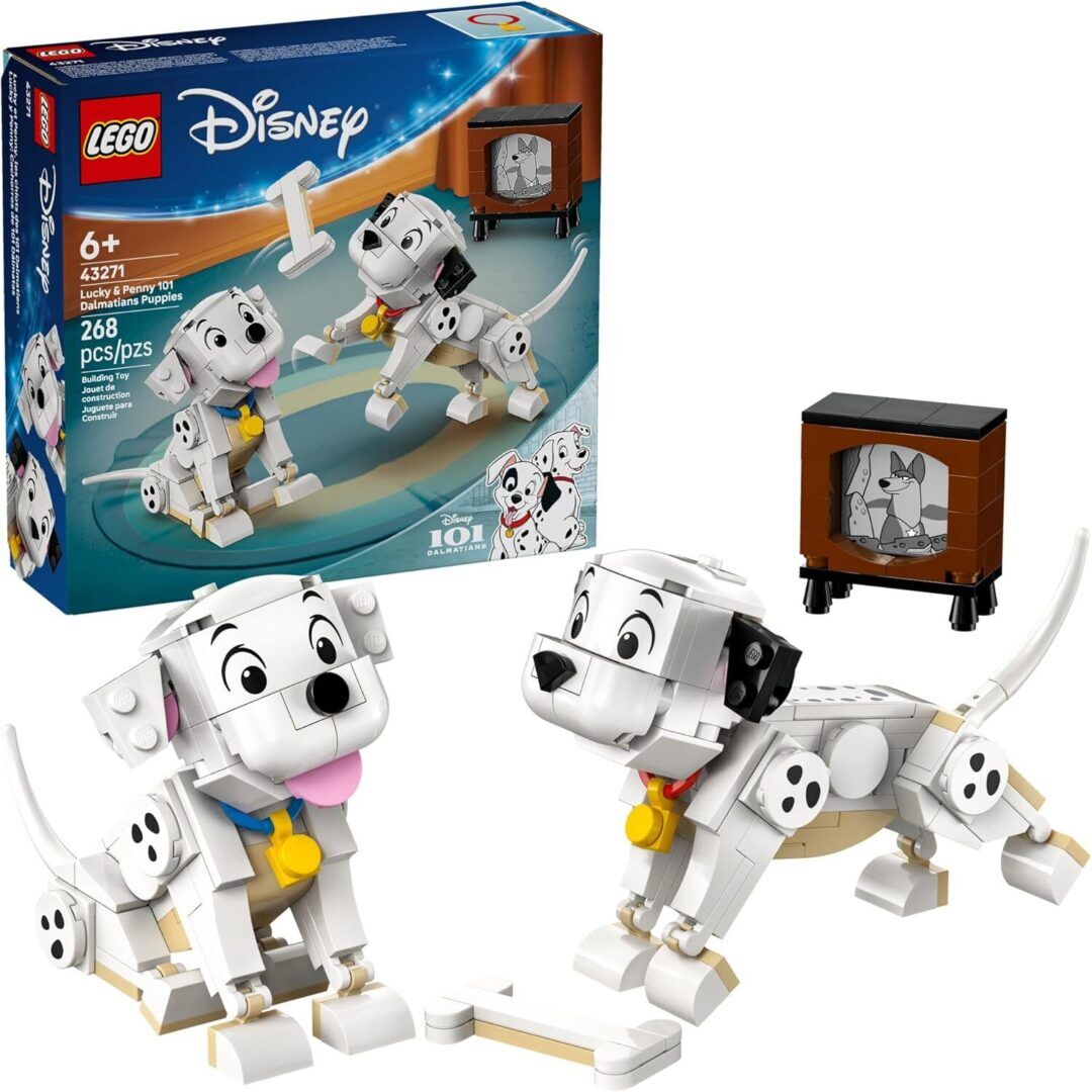 5e583fe91d0c2d7d99f95bfab73b8b5f.jpg Disney 101 Dalmatians Lucky & Penny Building Set - Fun Pretend Play Toy for Kids 6+, Perfect Educational Gift for Christmas - 43271 - Image 1