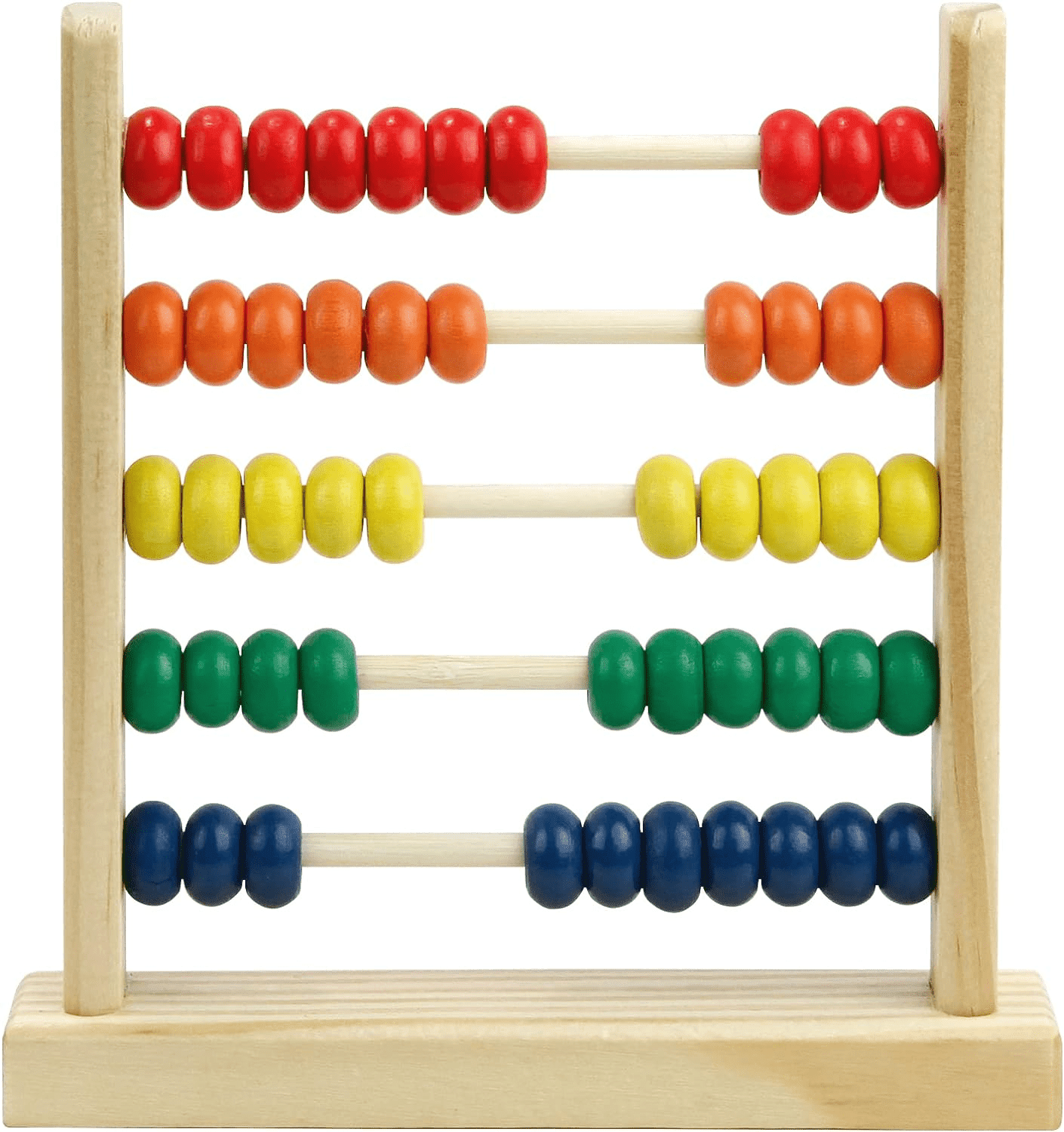 eb3f3f1e8121f1ddea00a4617622698d-1.png " Wooden Abacus - Colorful Counting Toy for Preschoolers, Develops Coordination and Motor Skills" - Image 1
