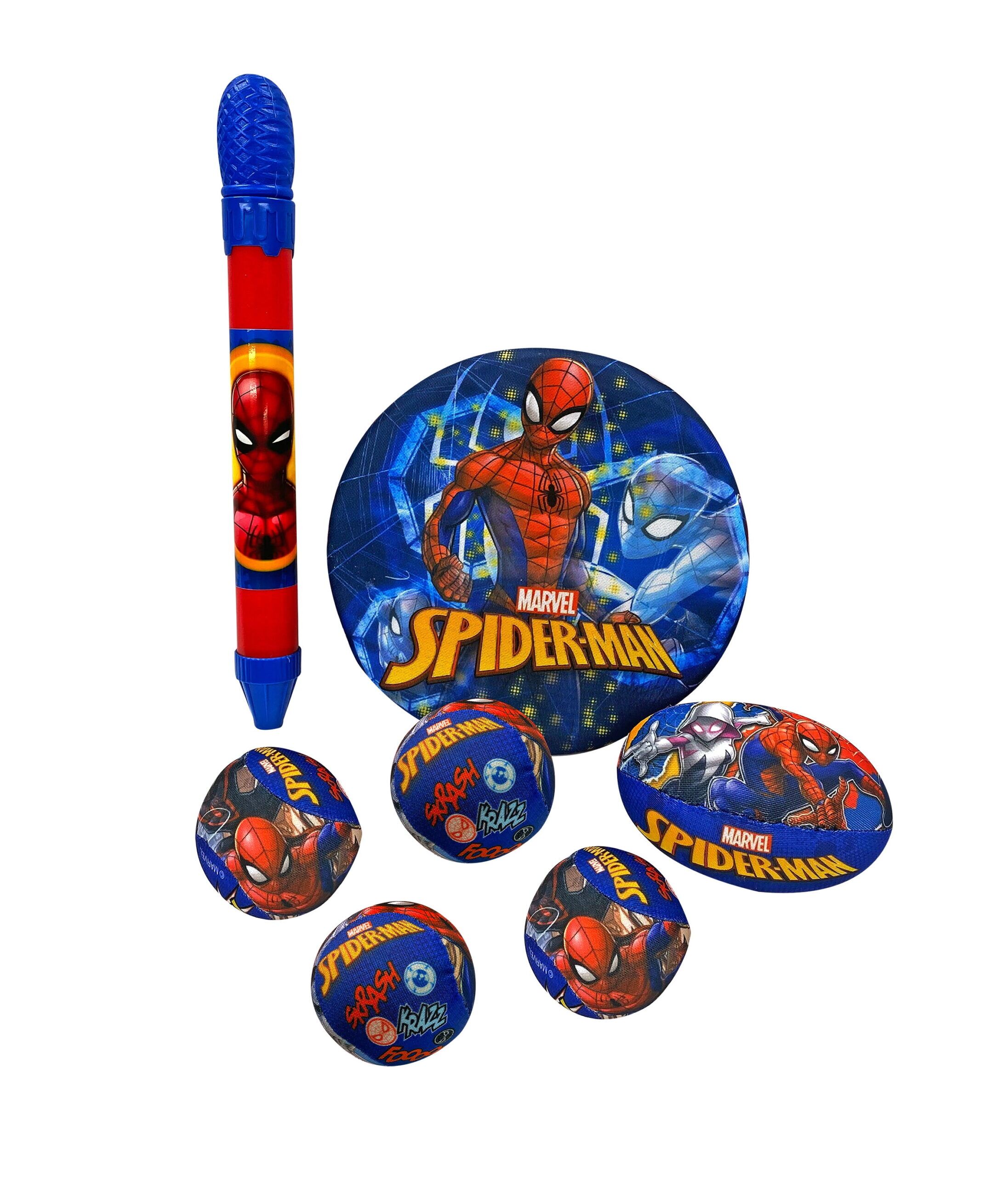 Spider Man Splash & Blast Fun Pool Toy Set, for Child Ages 3+ - Image 1