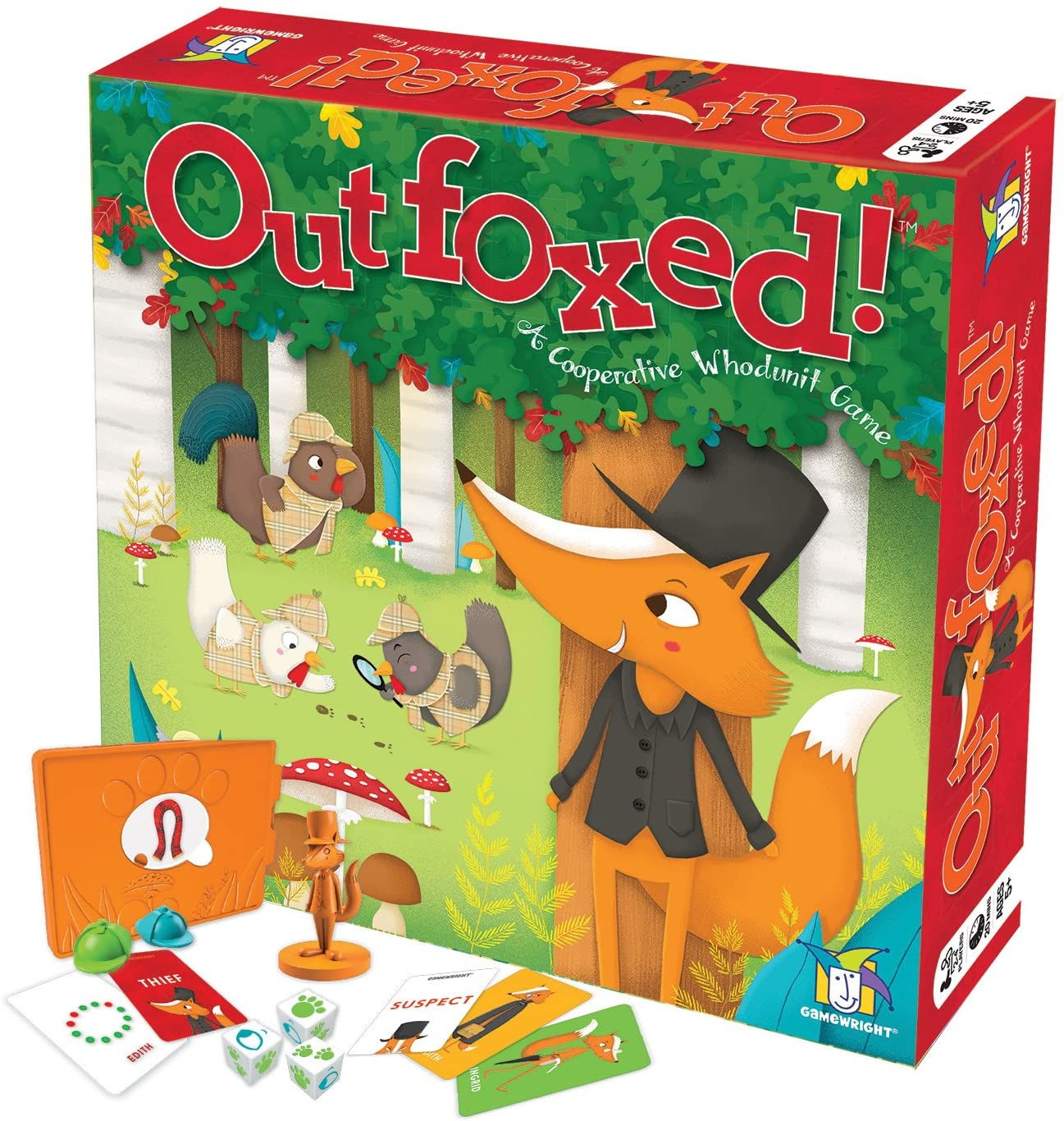 "OUTFOXED: A Whimsical Mystery Game for Little Detectives!" - Image 1