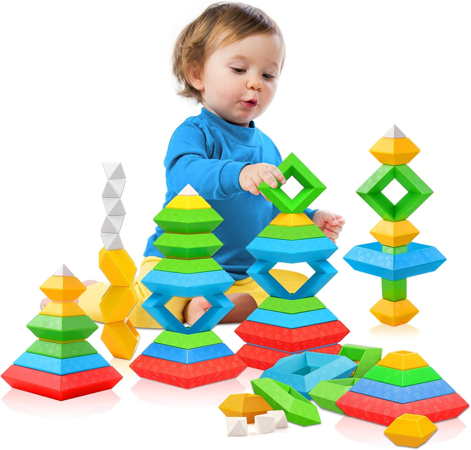 85bb905f1ea9c6dba559b90a8c8e22de.png "30-Piece Montessori Building Blocks Set: Educational STEM Toys for Toddlers and Preschoolers" - Image 1