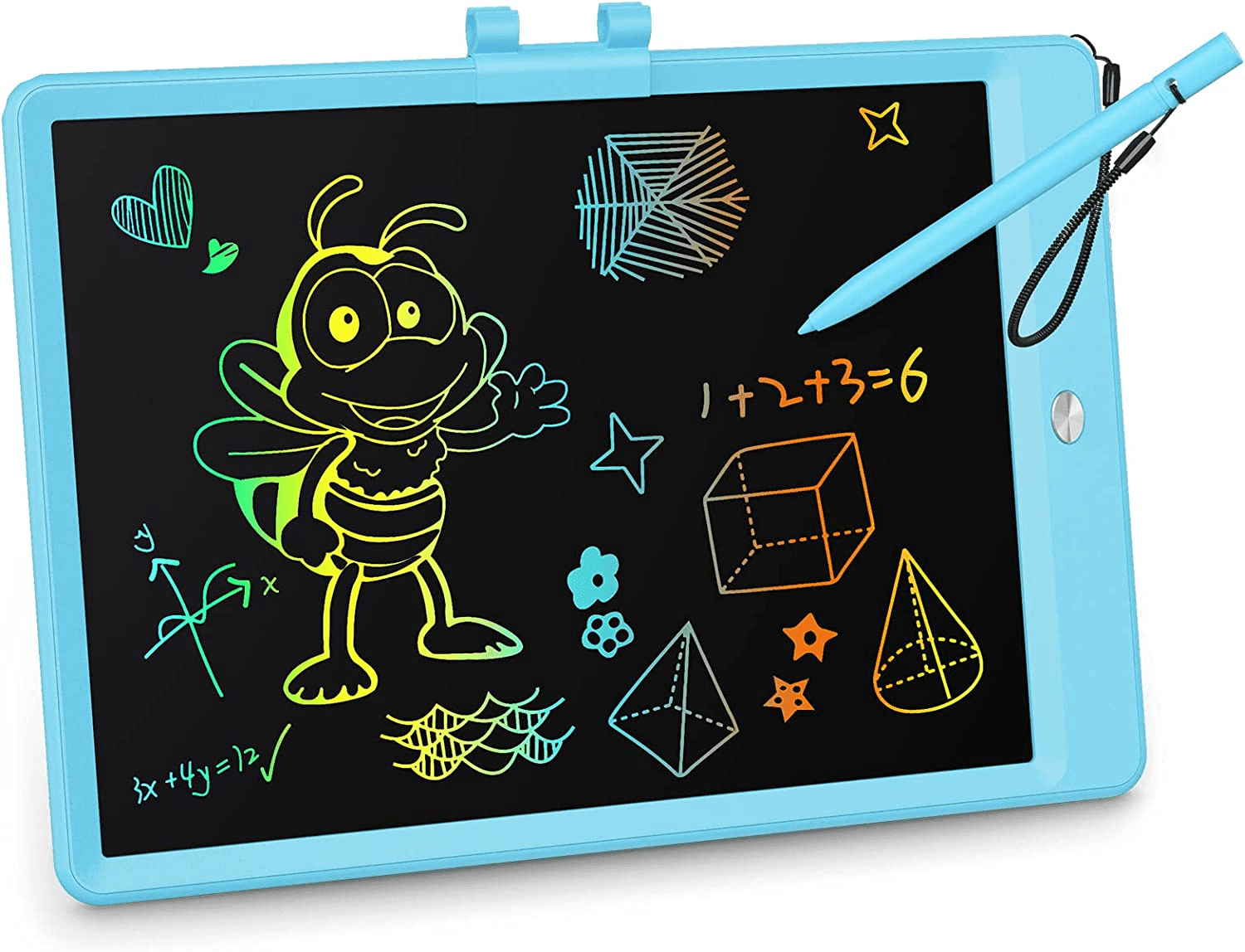 63002b196e88382bea0fa7f3cddc5f15.png " 10 Inch Colorful LCD Writing Tablet for Kids - Educational Doodle Board for Boys and Girls" - Image 1