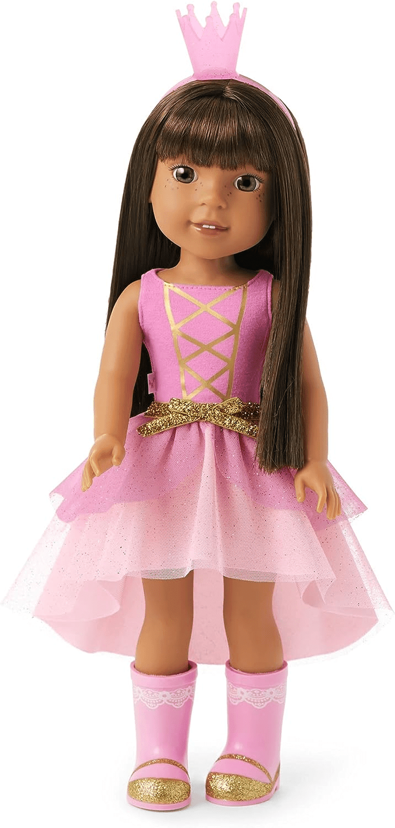 " Ashlyn Doll with Stylish Outfit and Accessories - 14.5-Inch Welliewishers Doll for Ages 4+" - Image 1