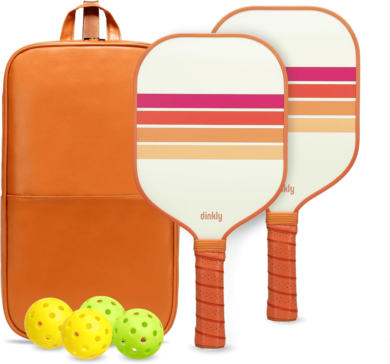 Premium Pickleball Paddle Set - USAPA Approved Graphite & Fiberglass Rackets with Balls & Carry Bag - Perfect for Beginners & Enthusiasts! - Image 1