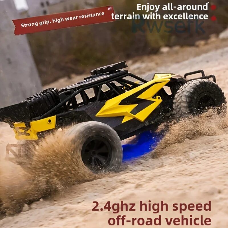Outdoor High-Speed Remote Control Toy Car for Children - Four-Wheel Drive Drifting Model Recommended by the United States - Image 1