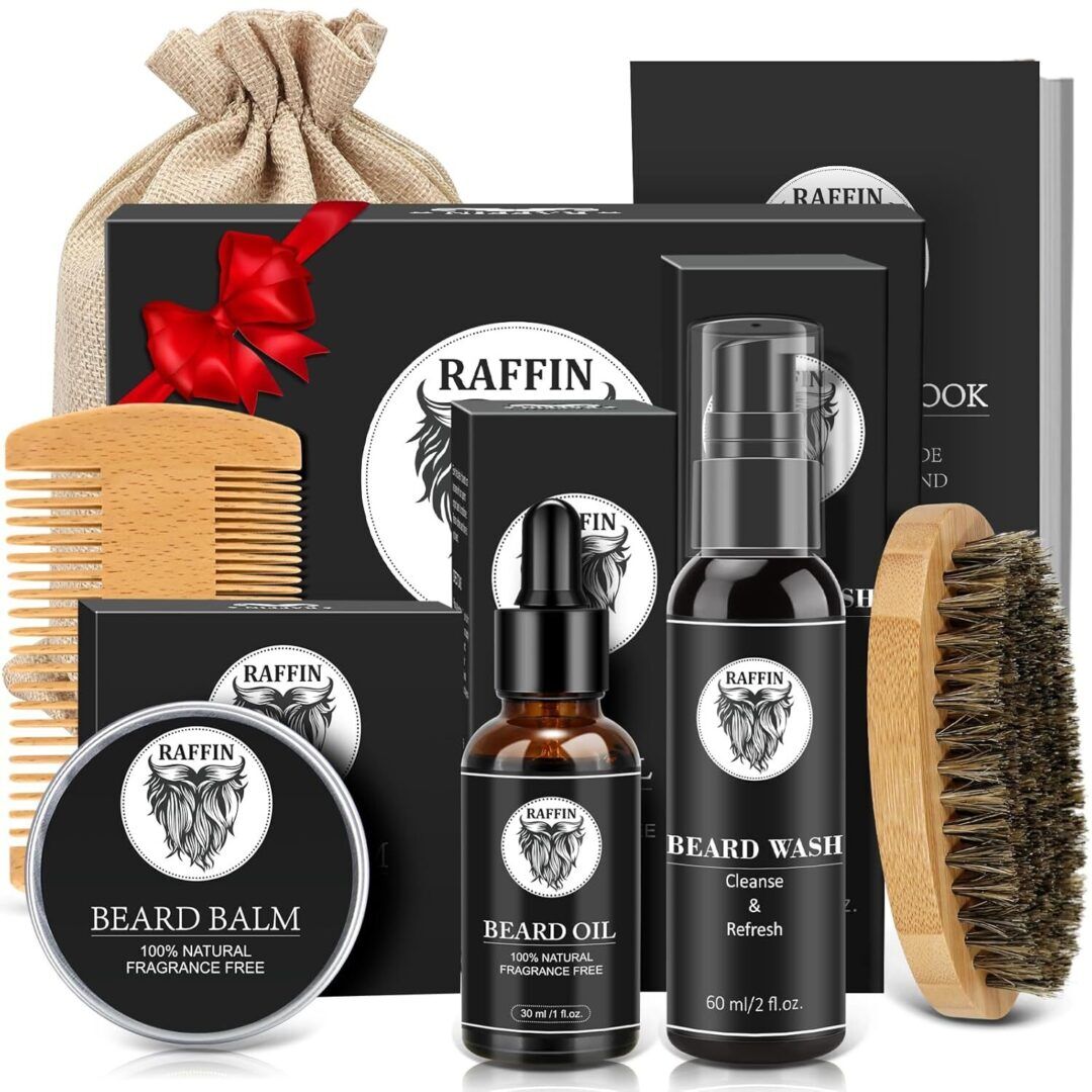 Ultimate Beard Grooming Kit - Perfect Self-Care Gift for Men | Ideal for Anniversaries, Birthdays, Christmas & Stocking Stuffers for Husband, Boyfriend, Dad, Son, or Brother - Image 1