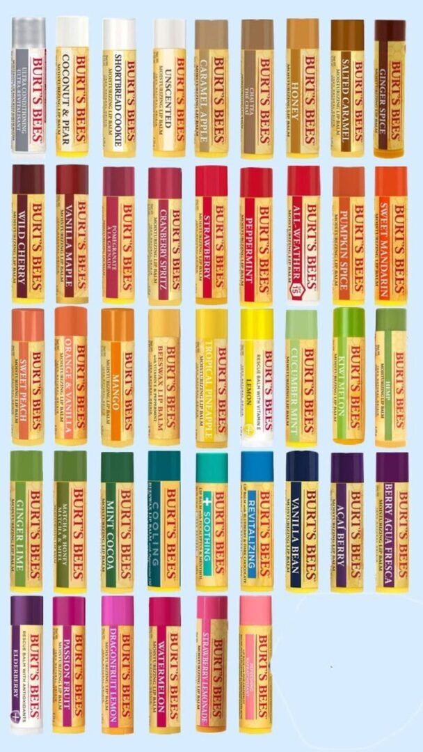 Lip Balm Variety Gift Pack - 10 Assorted Flavors - Perfect Stocking Stuffer! - Image 1