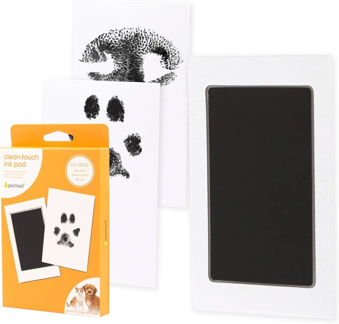 4df1ac19a185ccf3f8a053f66c5d110d.jpg Inkless Paw Print Kit for Dogs and Cats - Perfect Keepsake for Pet Owners, DIY Impression Set for Small/Medium Pets - Image 1