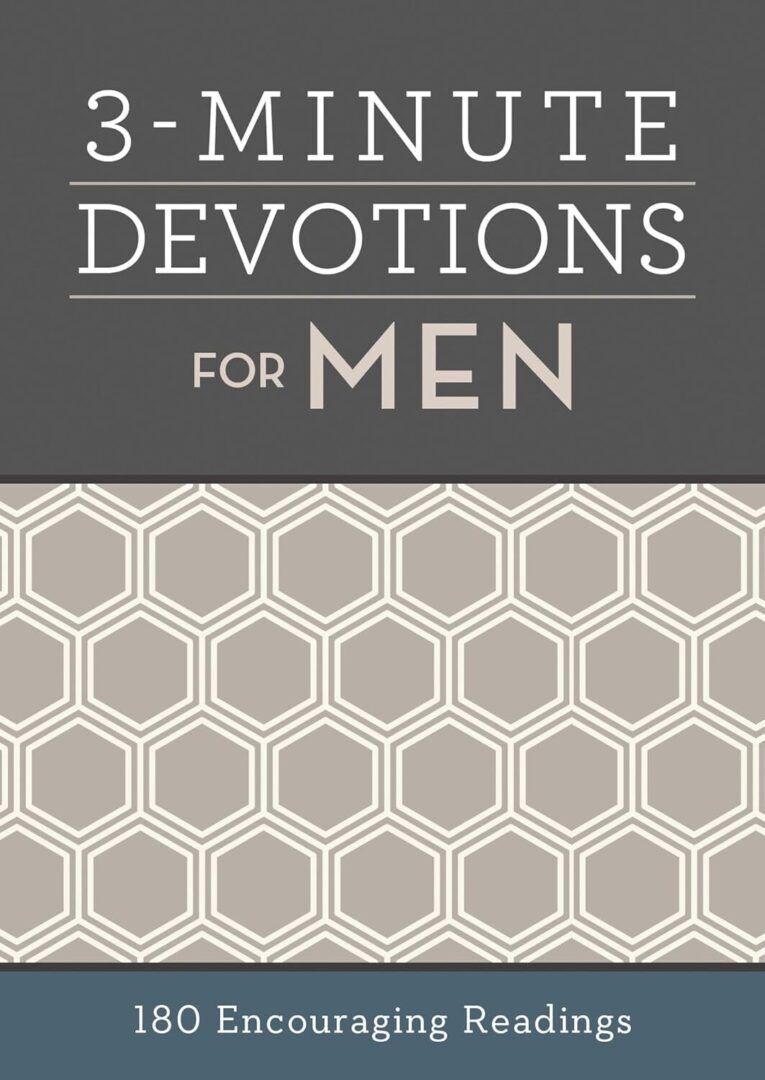 3-Minute Devotions for Men: 180 Encouraging Readings - Image 1