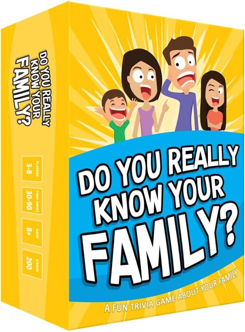 Uncover Family Secrets: The Ultimate Fun Game of Conversation Starters and Challenges for All Ages! - Image 1
