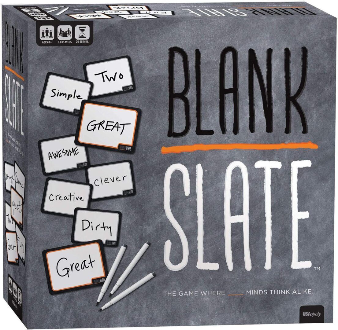 Blank Slate - The Ultimate Word Association Party Game for Family Fun! Perfect for 3-8 Players Ages 8+ - Image 1